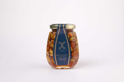 Premium Nuts Blended with Raw Honey – Lebanese Delicacy in a Glass Jar