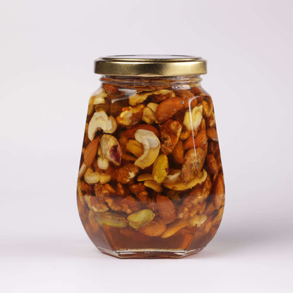 Royal Hive Lebanese Honey with Nuts – Natural, Raw & Luxury Honey Blend